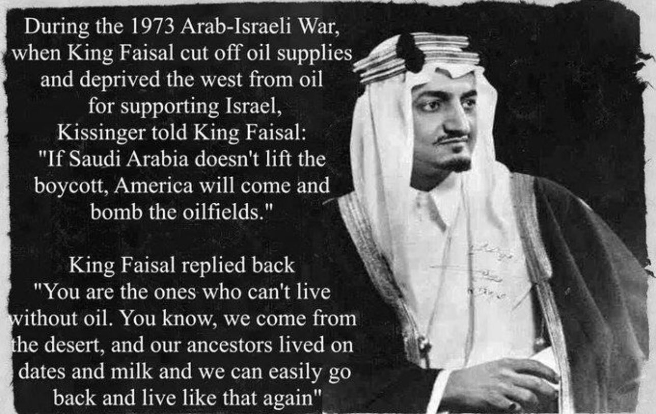 King Faisal Blank Meme Template