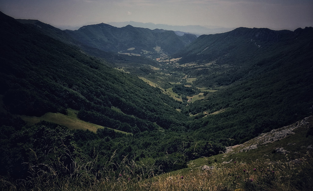 Mountains. Blank Meme Template