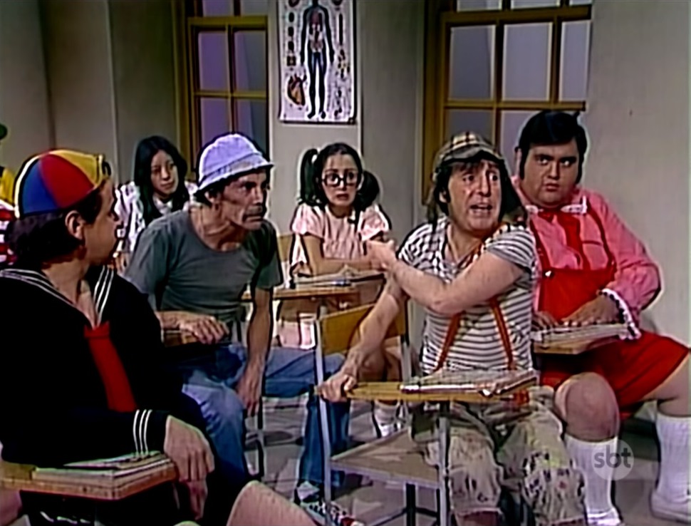 Chavo escuela Blank Meme Template