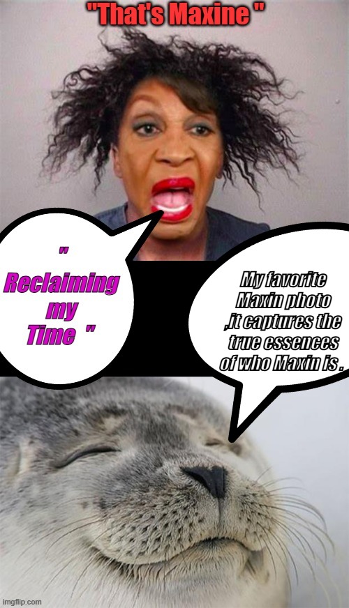 REP. from Compton lives in multimillion dollar home not in Compton. Whats that tell you ? | My favorite Maxin photo ,it captures the true essences of who Maxin is . | made w/ Imgflip meme maker