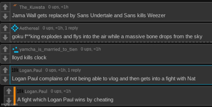 vote for an event to happen | made w/ Imgflip meme maker