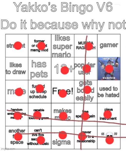 lol | image tagged in yakko s bingo v6 | made w/ Imgflip meme maker