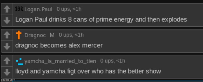 vote for which event should happen | made w/ Imgflip meme maker