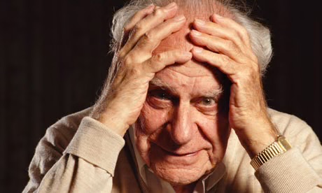 Karl Popper pippin’ his mind Blank Meme Template