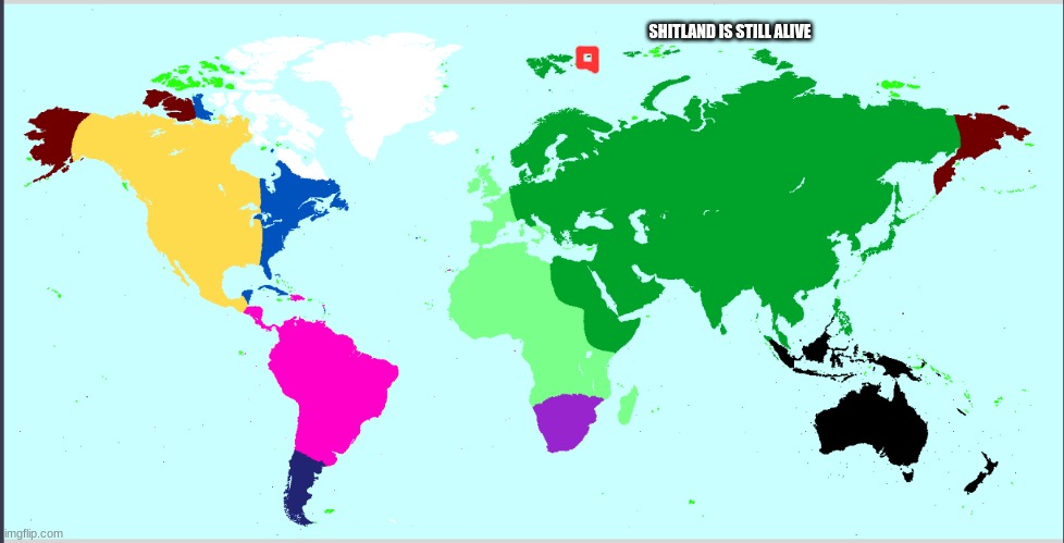 SHITLAND IS STILL ALIVE | made w/ Imgflip meme maker