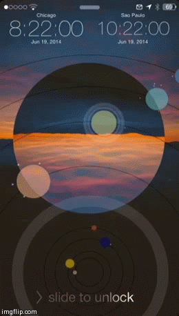Orbital Lock Screen Recording | image tagged in gifs | made w/ Imgflip video-to-gif maker