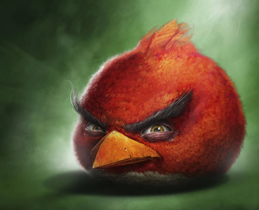 Angry Birds Blank Meme Template