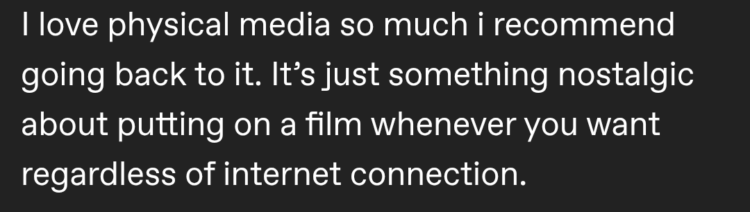 Physical Media. Blank Meme Template