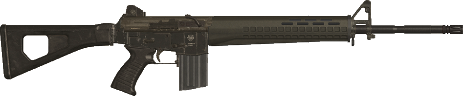 uknown kitbash assault rifle Blank Meme Template