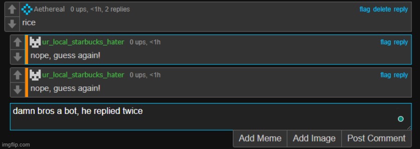 made w/ Imgflip meme maker