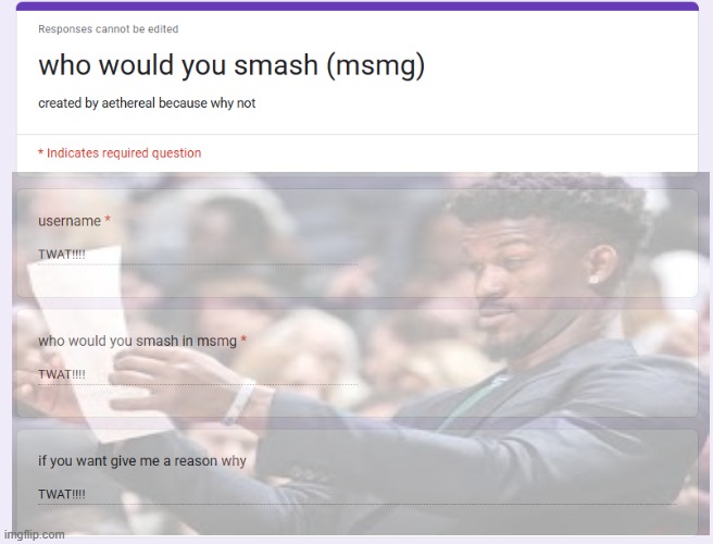 made w/ Imgflip meme maker