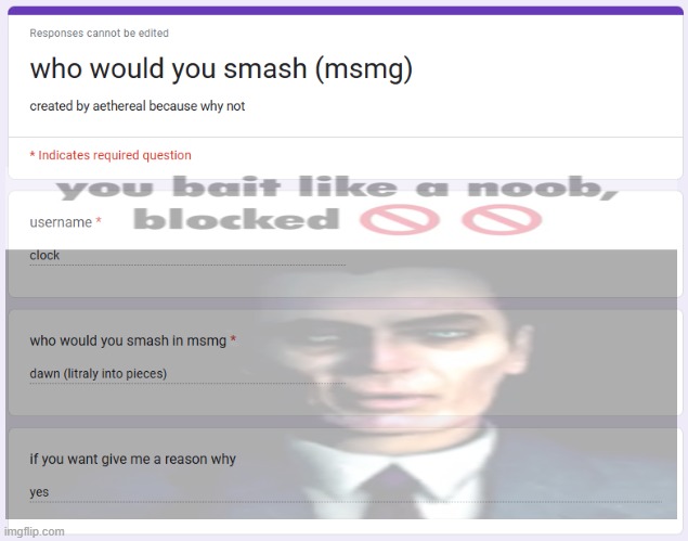 made w/ Imgflip meme maker