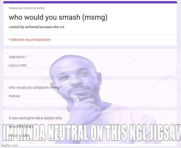 made w/ Imgflip meme maker