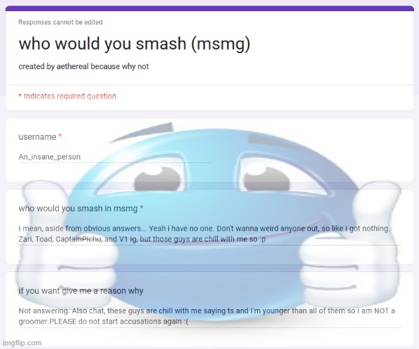 dont harrass her shes nice | made w/ Imgflip meme maker