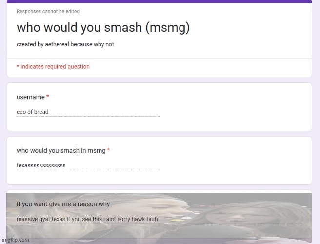 made w/ Imgflip meme maker