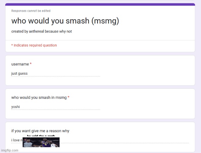 made w/ Imgflip meme maker