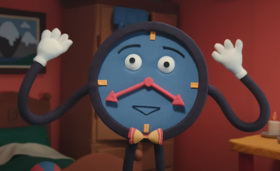 Tony the Talking Clock Blank Meme Template
