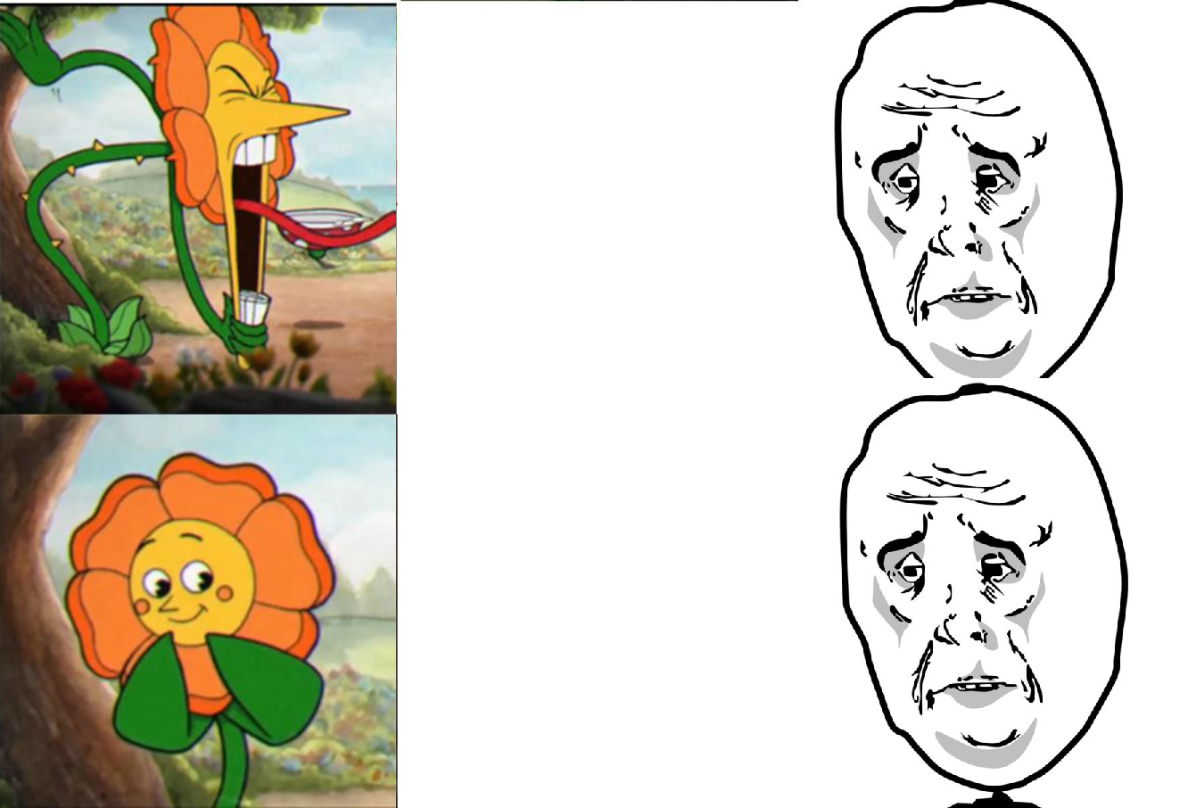 Another flower meme Blank Meme Template