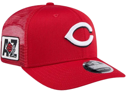 Reds '25 Spring Training Hat Blank Meme Template