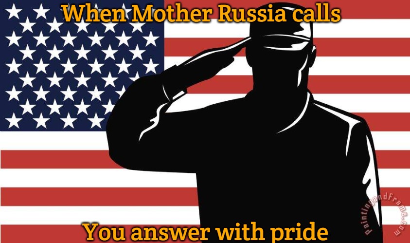 saluting soldier | When Mother Russia calls; You answer with pride | image tagged in saluting soldier,slavic lives matter | made w/ Imgflip meme maker