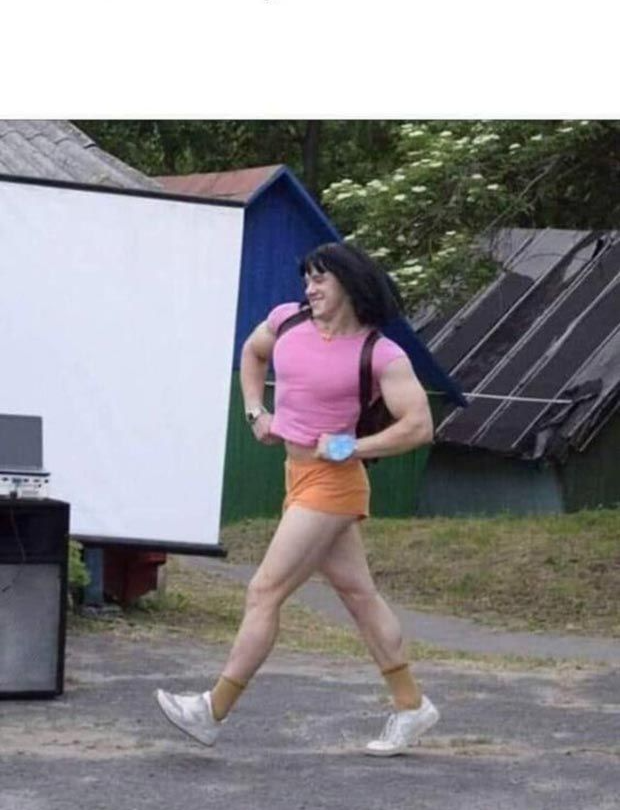 Dora the Destroyer Blank Meme Template