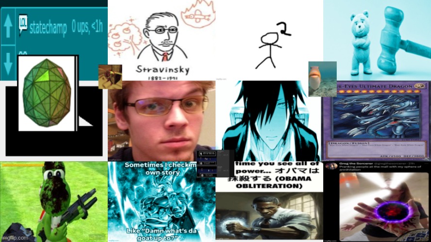 a nuclear bomb explodes in the distance, 4 random people become radioactive. Comment an event to happen | made w/ Imgflip meme maker