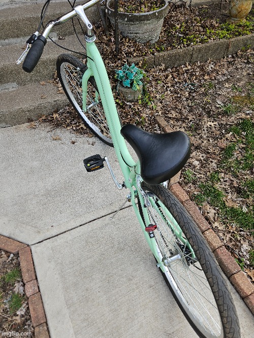 Picture of my bike I took yesterday | made w/ Imgflip meme maker