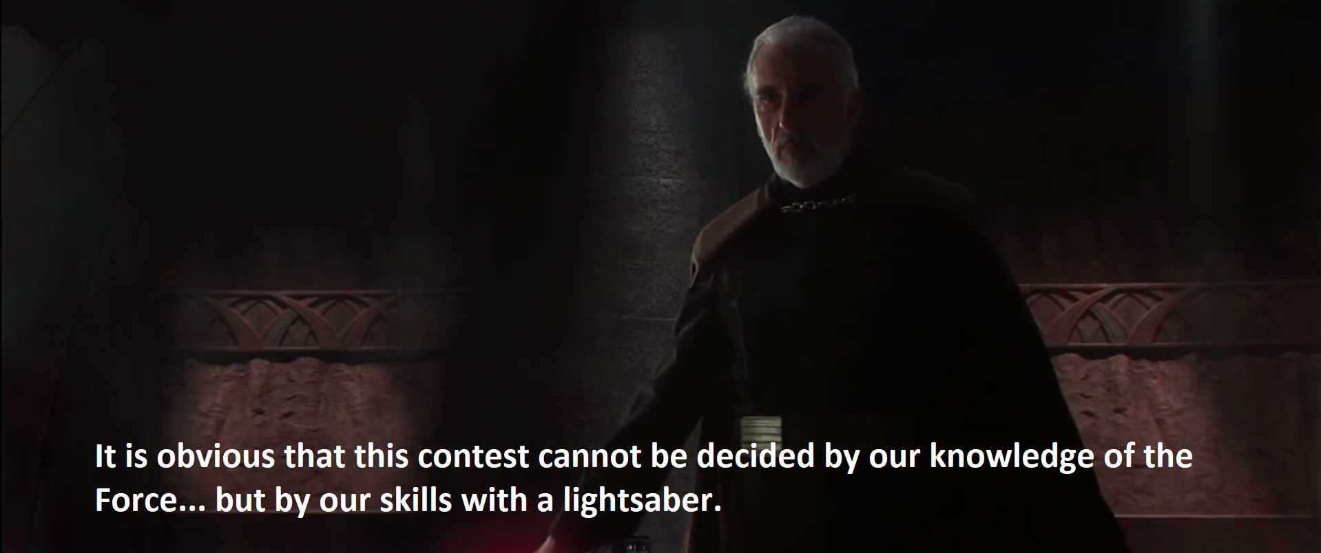 count dooku Blank Meme Template