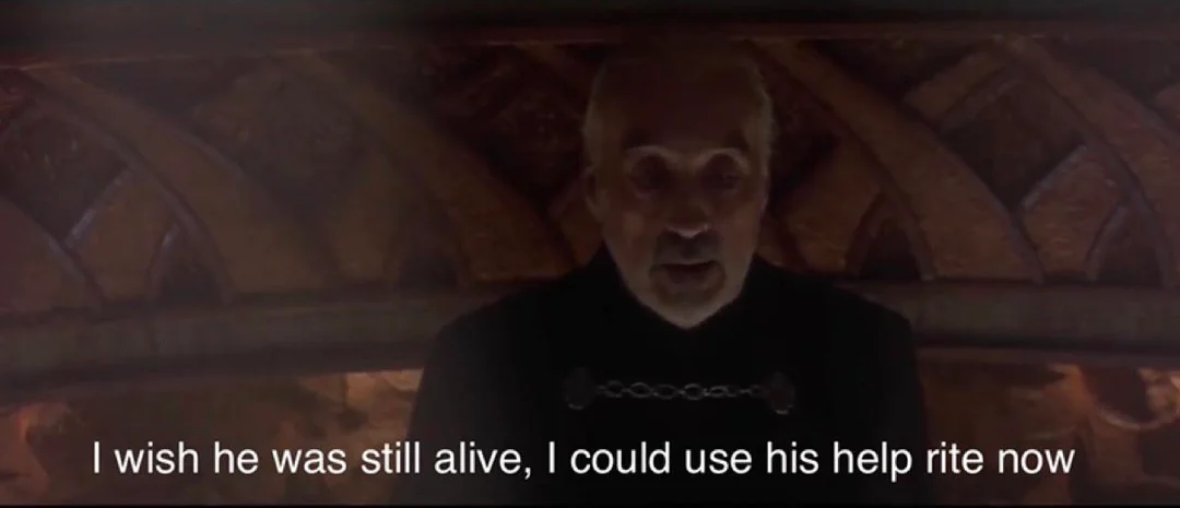 count dooku Blank Meme Template