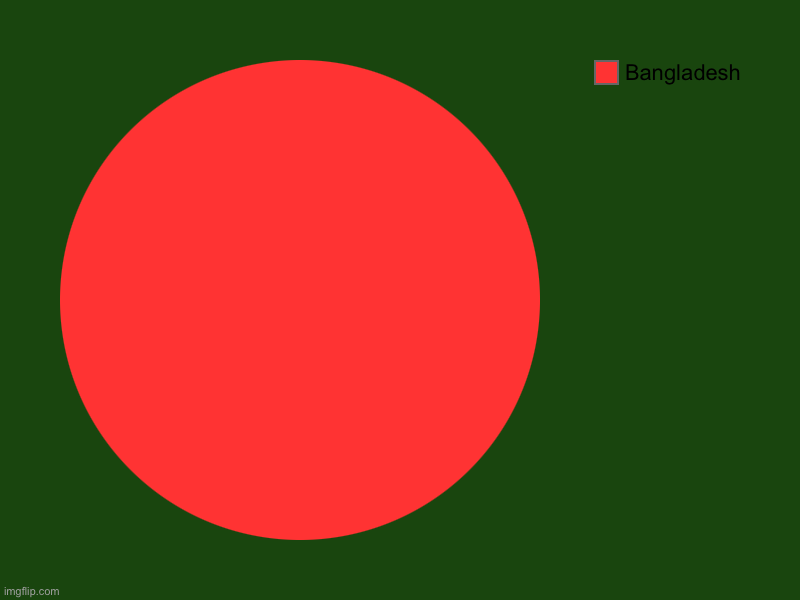 Bangladesh | image tagged in charts,pie charts | made w/ Imgflip chart maker