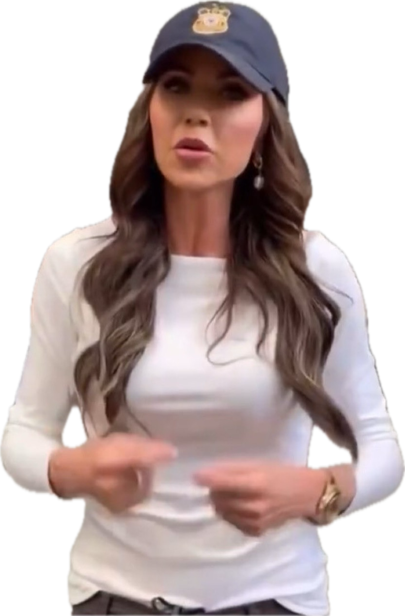Kristi Noem USA Gulag Cosplay Blank Meme Template