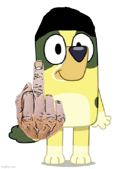 Middle Finger | image tagged in kevin | made w/ Imgflip meme maker