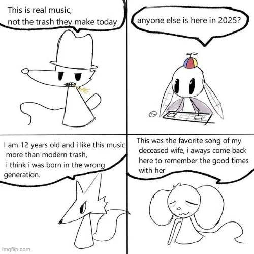 4 horsemen of comments on youtube songs | made w/ Imgflip meme maker