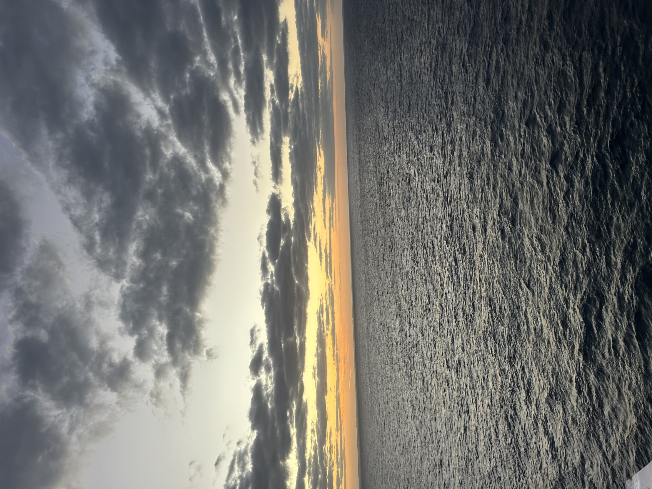 The sun meets the sea Blank Meme Template