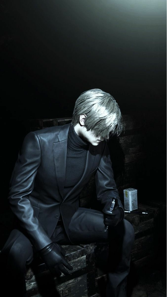 Leon S Kennedy Blank Meme Template