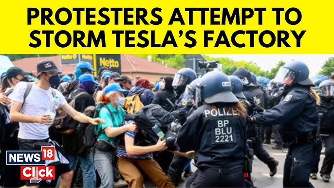 Tesla Riots 2 Blank Meme Template
