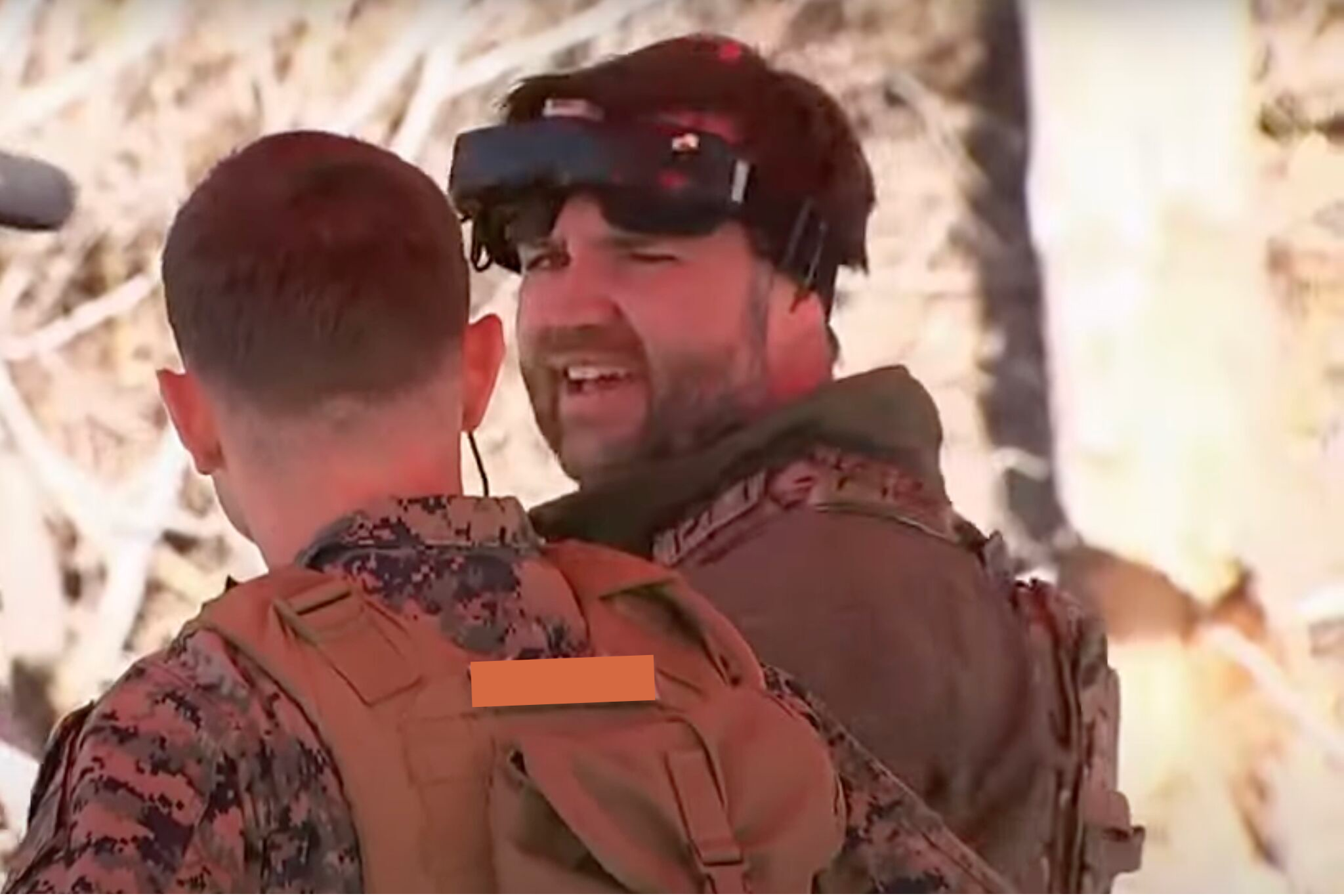 JD Vance Military outfit Blank Meme Template