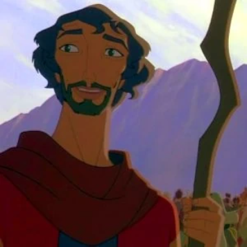 Moses smile Blank Meme Template