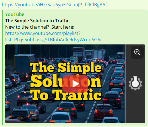 The simple solution to traffic Blank Meme Template
