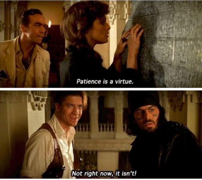 Patience Blank Meme Template