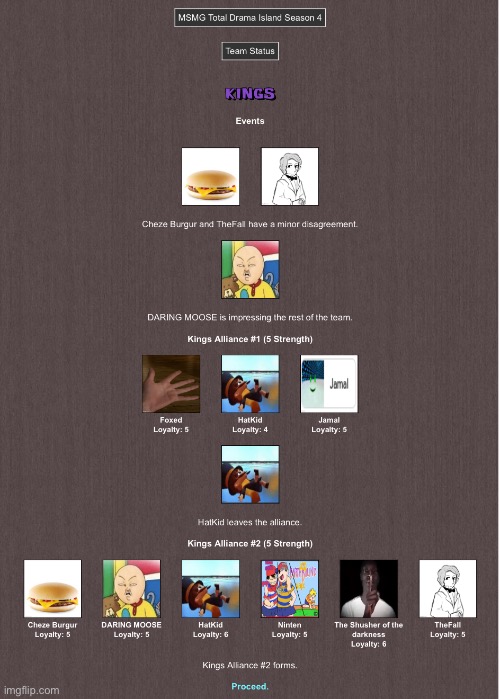 Events for the Kings | made w/ Imgflip meme maker