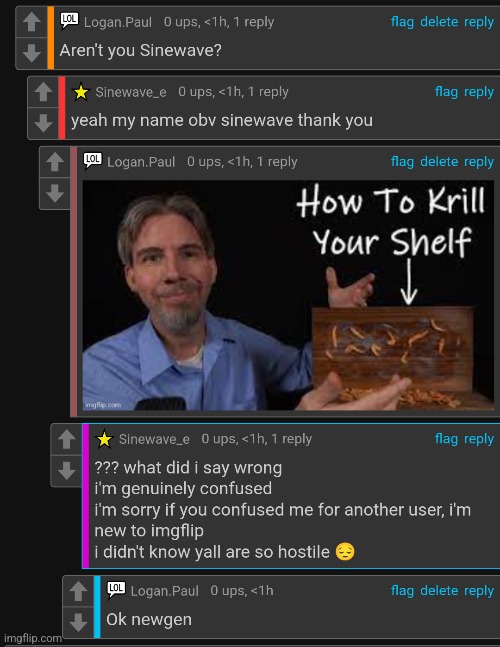 I love bullying random accounts | made w/ Imgflip meme maker