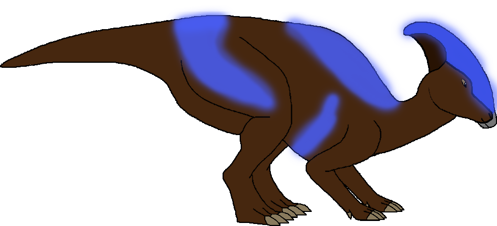 Male Parasaurolophus Lux (Paleoverse + EOIVerse) Blank Meme Template