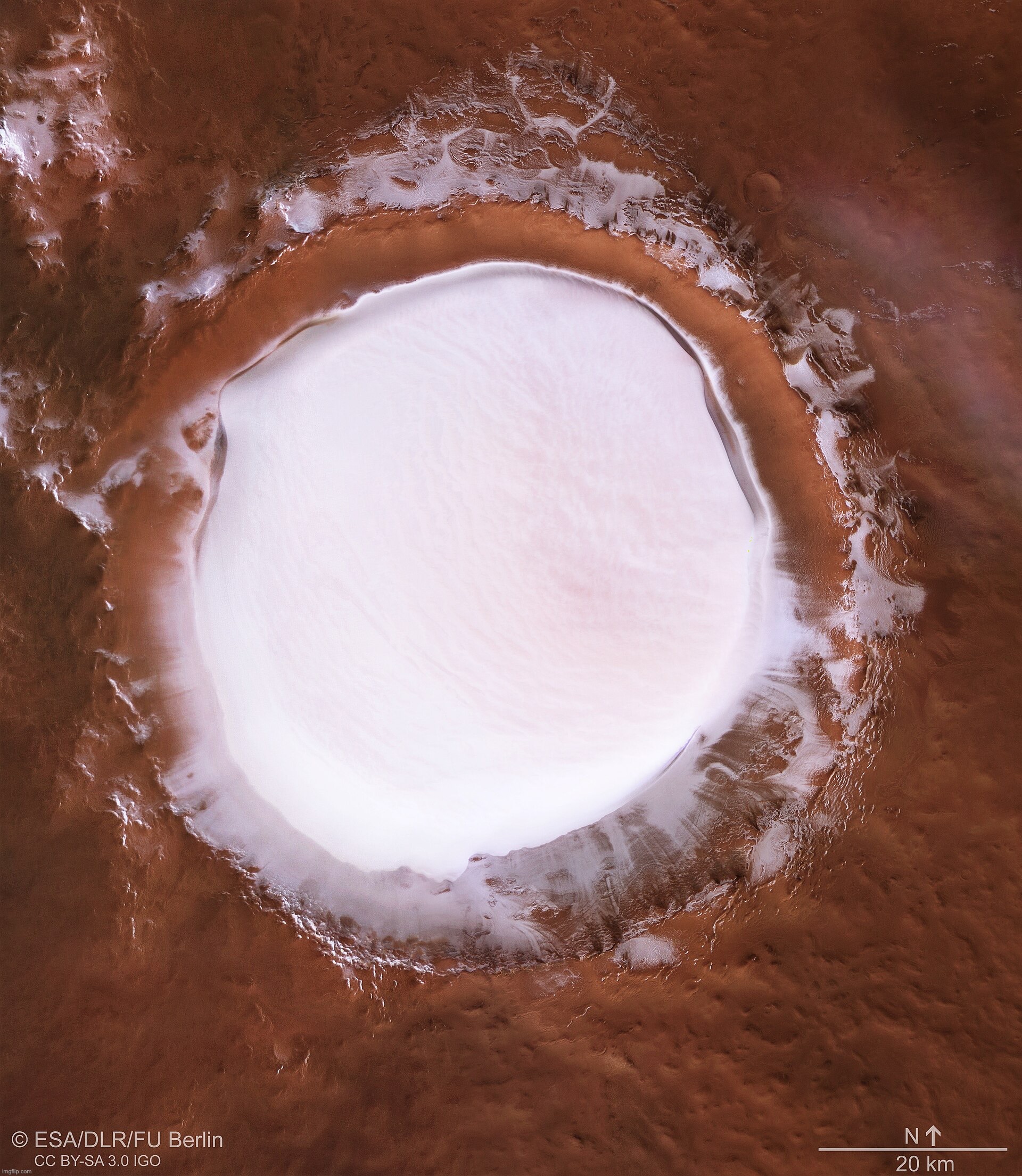 Holy shit cum crater on Mars | made w/ Imgflip meme maker