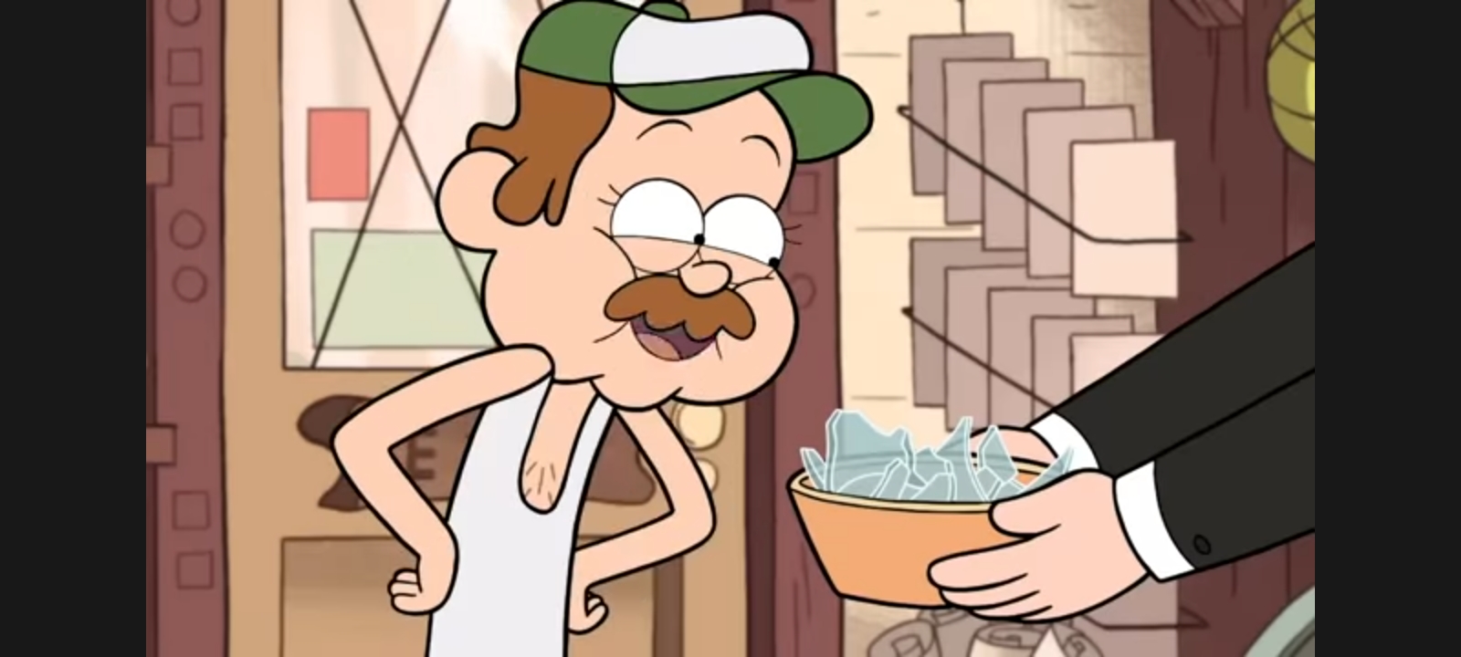 Haha looks like broken glass Blank Meme Template