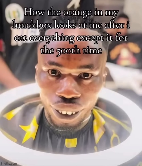 Orange | made w/ Imgflip meme maker