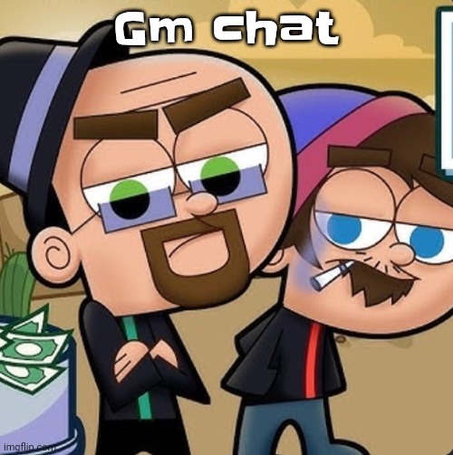 F(ake) - plus Tech squeezebox | Gm chat | image tagged in sneaky meth dealer | made w/ Imgflip meme maker