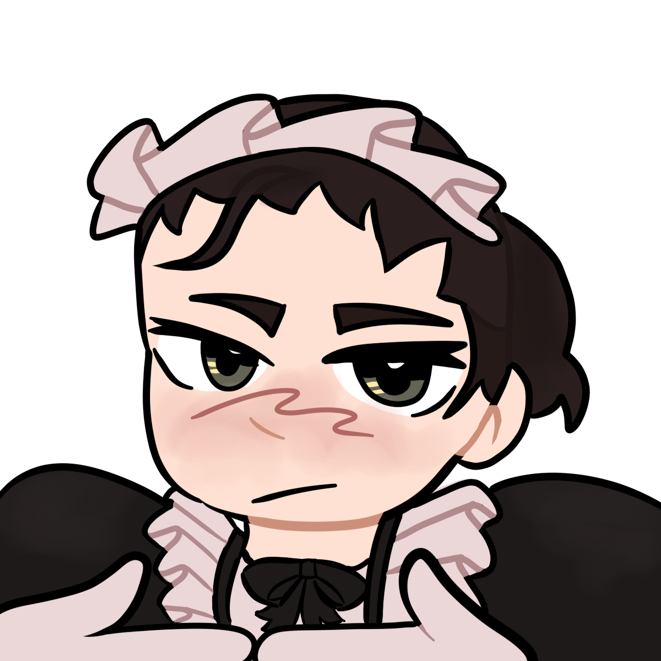 Maid Kev Blank Meme Template