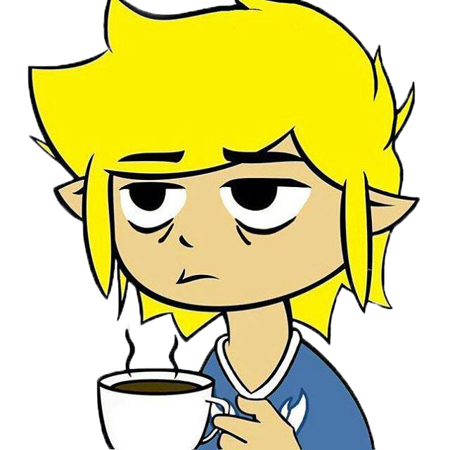 Toon Link Coffee Blank Meme Template