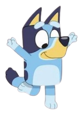 Bluey Heeler Blank Meme Template